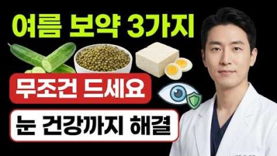 여름 건강을 지키는 식습관, 여름 건강식 추천 및 섭취 방법 정보, 여름 건강 눈건강 지키는 건강 식단 정보